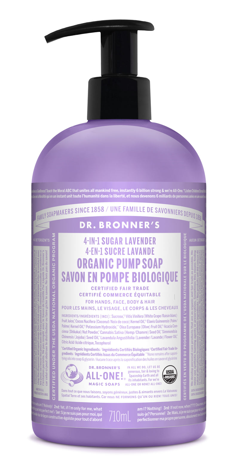 Lavender Sugar Pump Soap