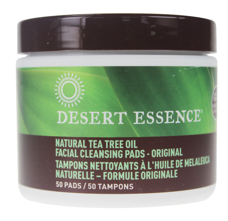 Natural Cleansing Pads w/Tea Tree Oil