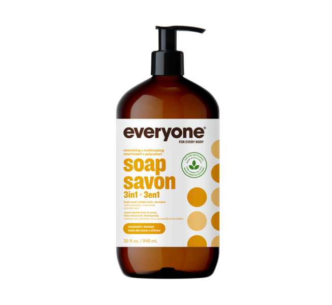 Everyone Soap: Coconut+lemon