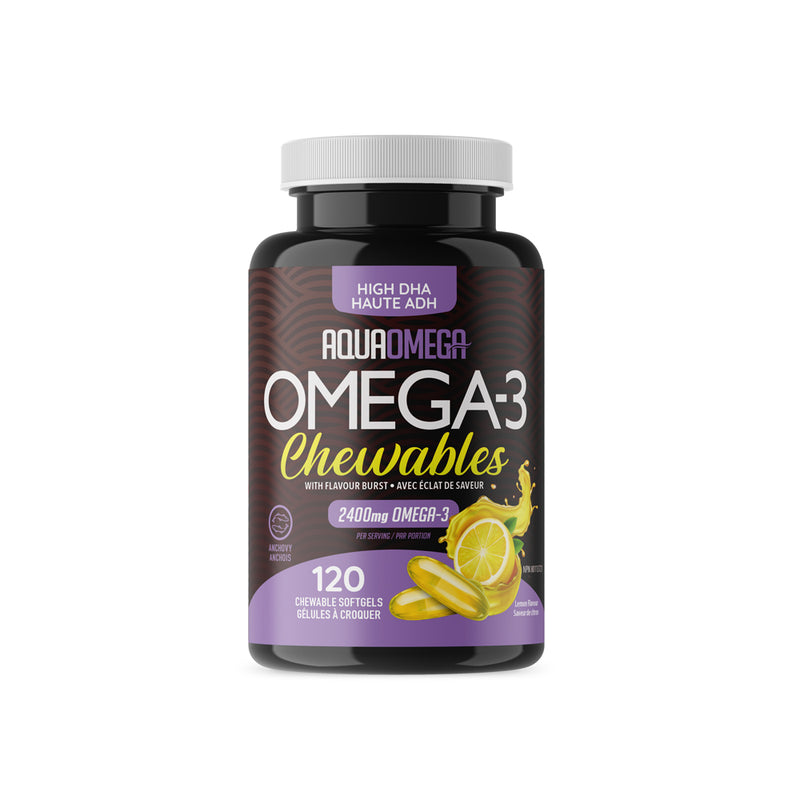 High DHA Chewables Lemon