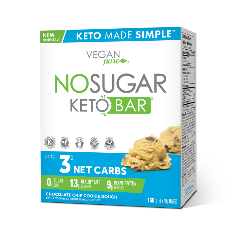 No Sugar Keto Bar Choc Chip