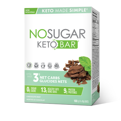 No Sugar Keto Bar Choc Mint